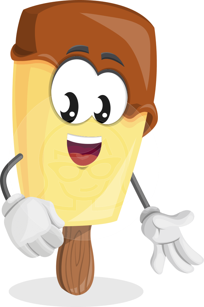 Sweet Ice Cream Cartoon Vector Character AKA Creamsy